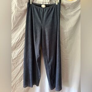 Viviana Dark Blue Wide-Leg Pants